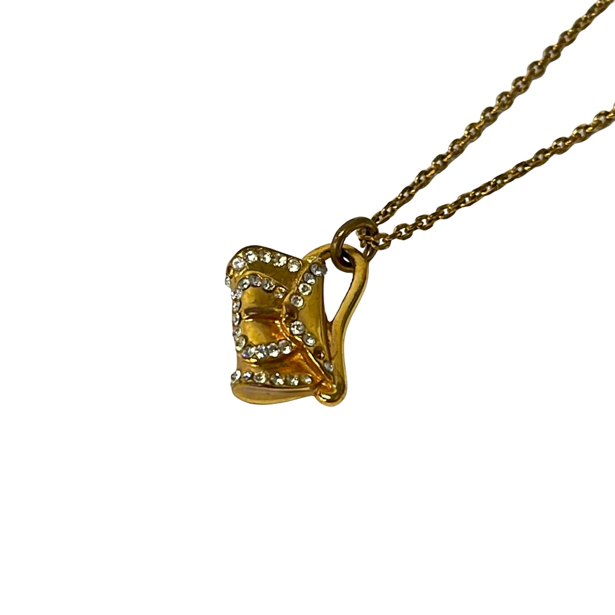 Celine Necklace Hardware Rhinestones